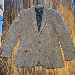 Men's wool suit blazer